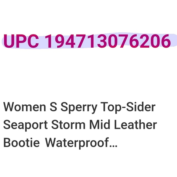 New Womens Sperry Top-Sider Seaport Storm Leather Waterproof Bootie - Picture 5 of 8